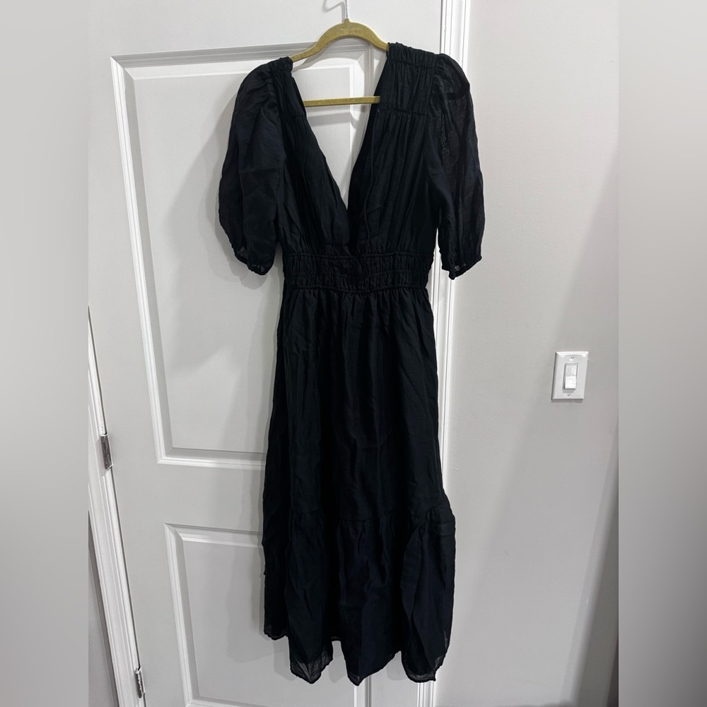 Abercrombie & Fitch Black Long Sleeve Dress